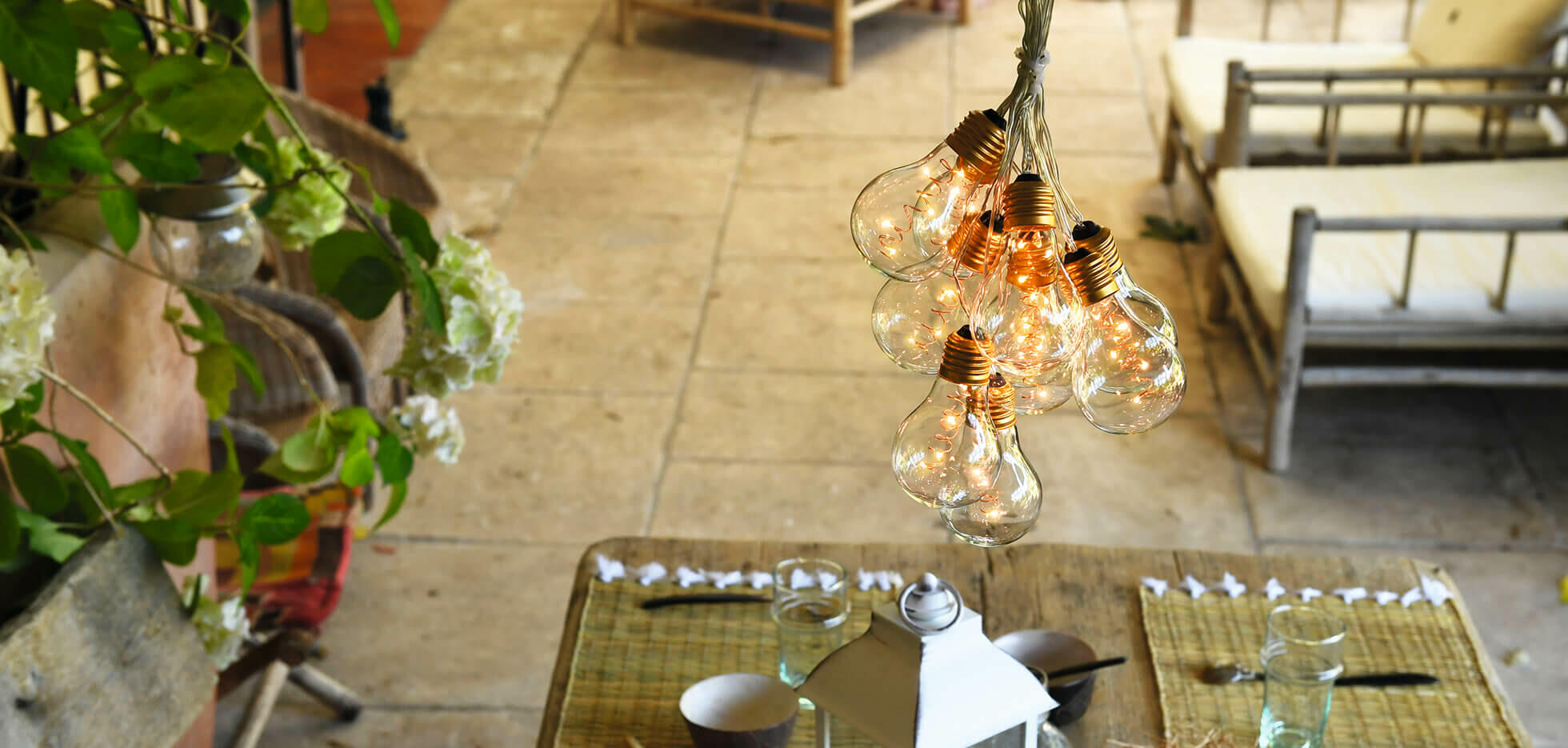 suspension avec plusieurs ampoules