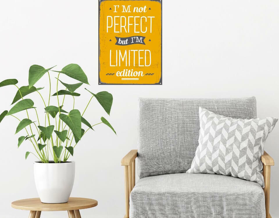 adhesivo deco con mensaje