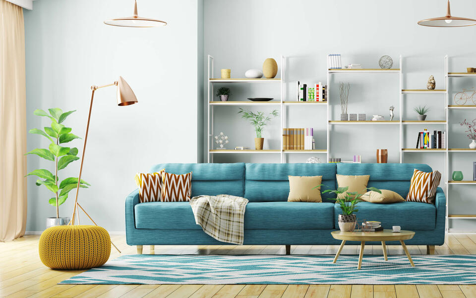 salón decoración moderna