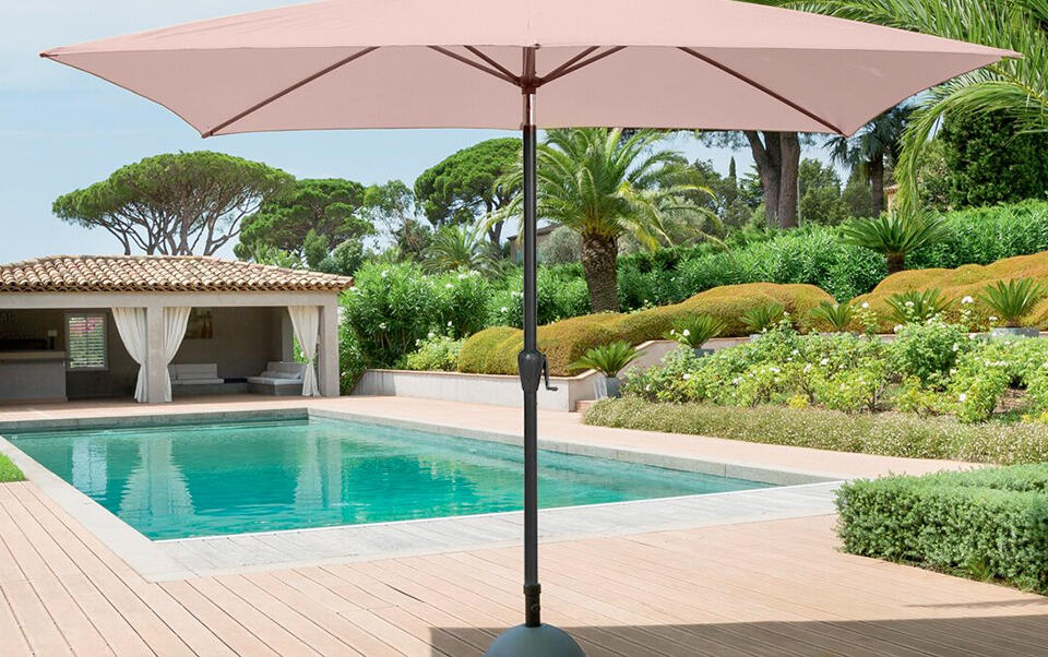 parasol clásico beige
