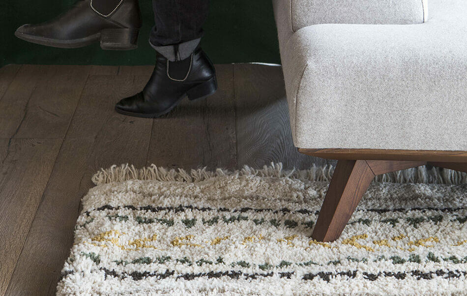 alfombra para salón colores naturales