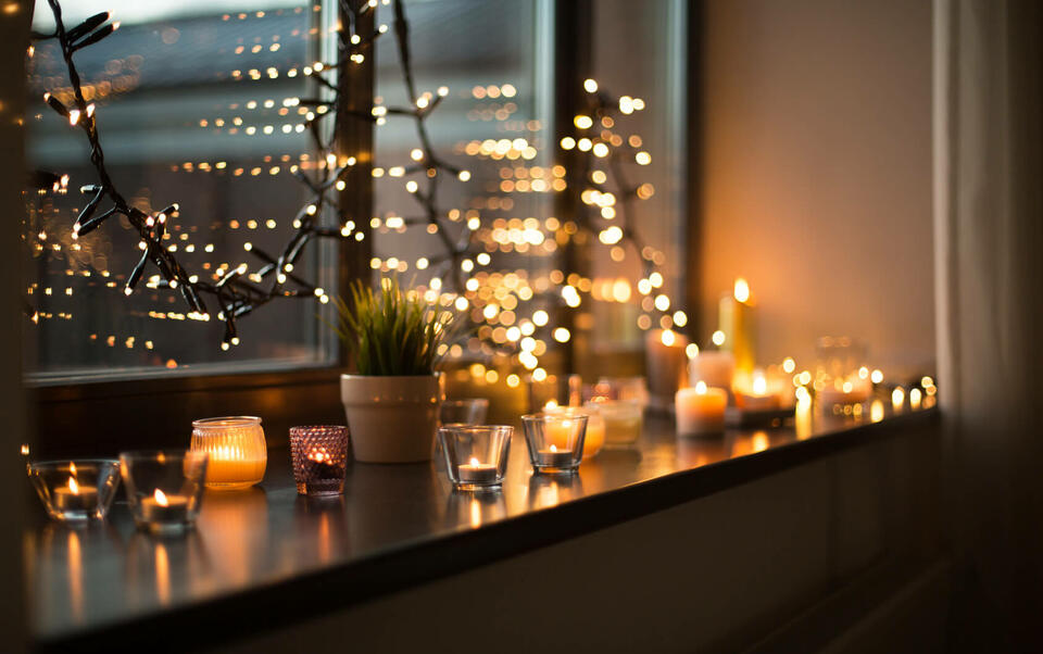 guirnalda de luces decorativa