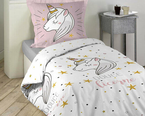 funda nordica unicornio 140x200