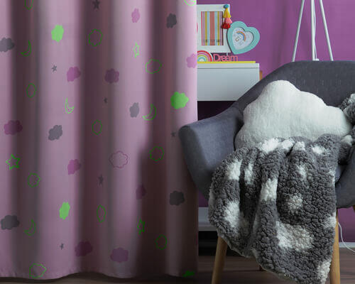 cortina infantil opaca