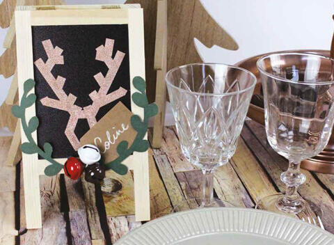 Marcasitio de Navidad a fabricar