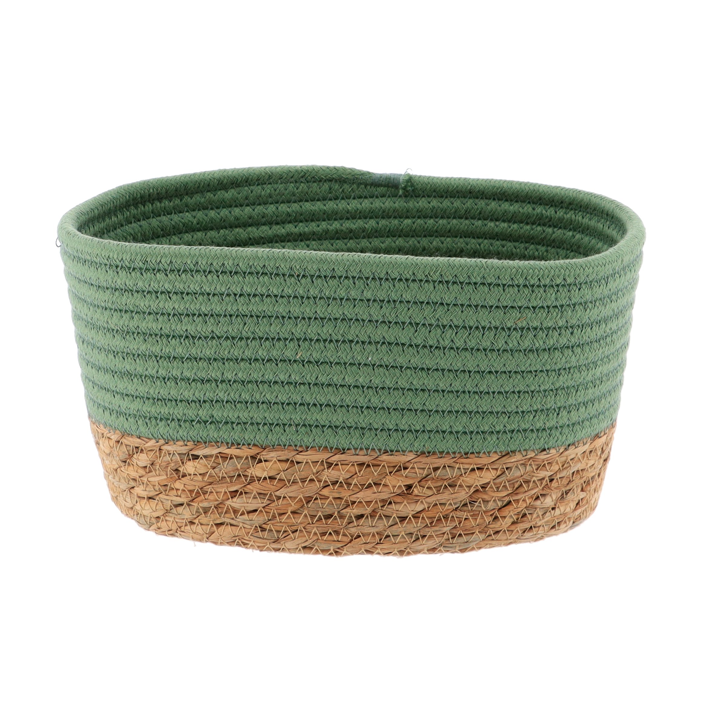 Juego de 3 cestas Timeless Verde 2