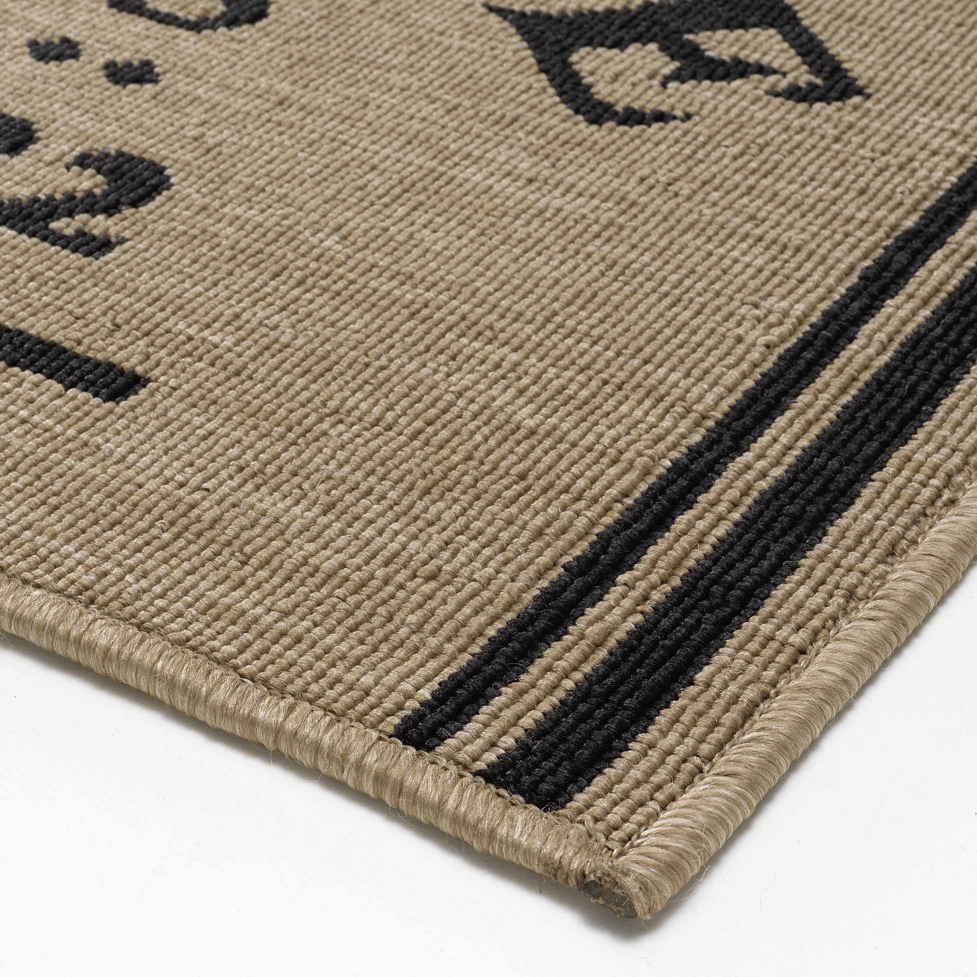 Alfombra de cocina (120 cm) Troquet Beige