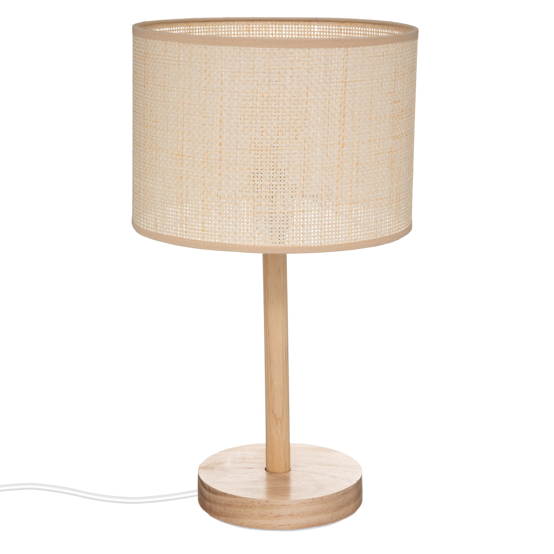 Lámpara de mesa Della Beige 1