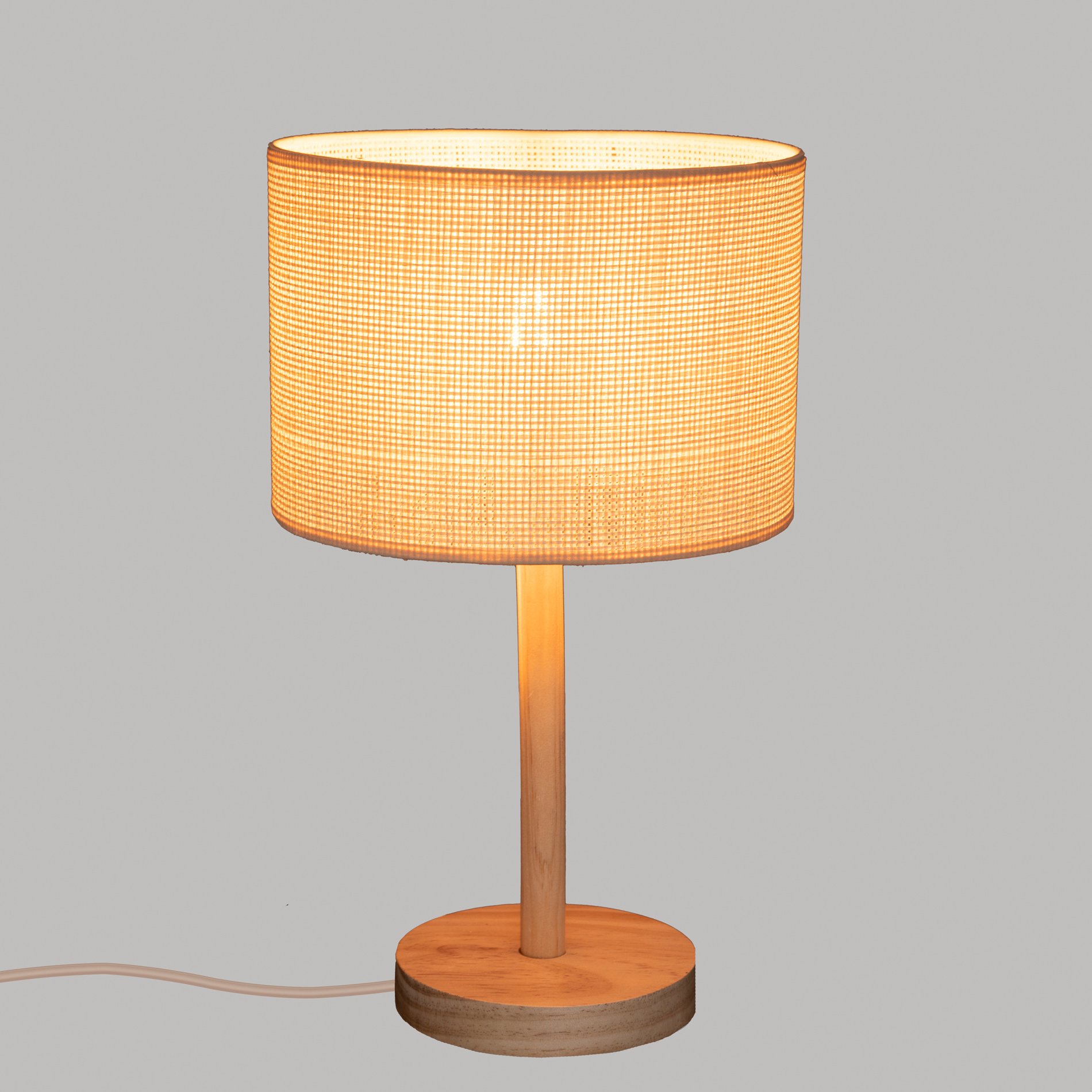 Lámpara de mesa Della Beige 2