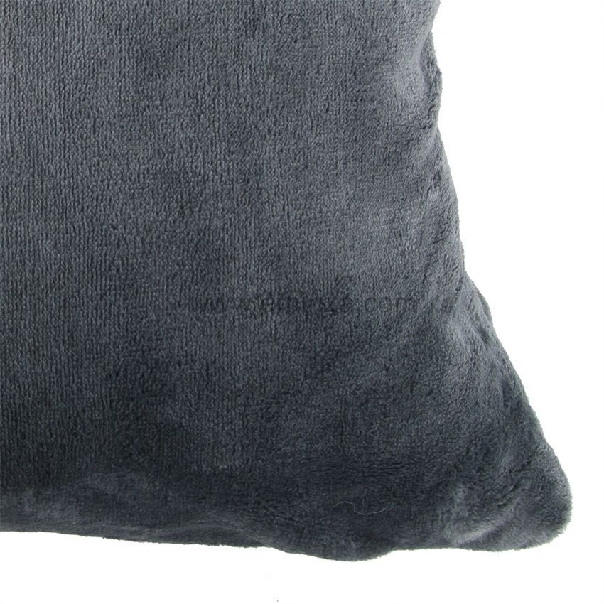 Funda para cojín (40 cm) Dudú Antracita 2