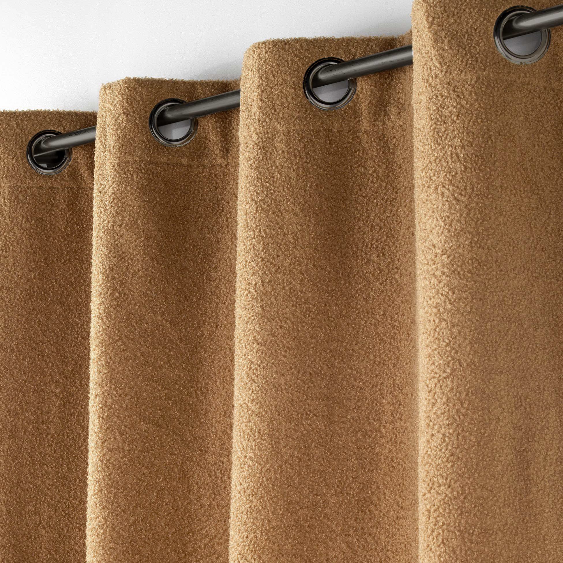 Cortina con rizos (140 x 240 cm) Woly Camel 4